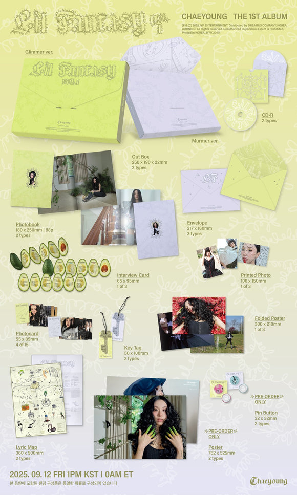 CHAEYOUNG LIL FANTASY SEALED ALBUM