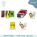 ENHYPEN THE SIN : BLISS ALBUM NO POB (REGULAR, ENGEME, WEVERSE ALBUMS, ID CARD, ID KEYRING & VINYL)