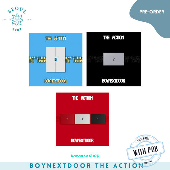 BOYNEXTDOOR 5TH EP THE ACTION ALBUM