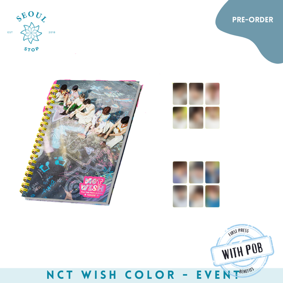 NCT WISH - 3rd Mini Album [COLOR]  SMTOWN EVENT