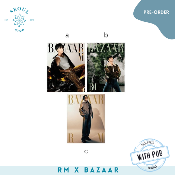 RM x Harper’s BAZAAR Korea Magazine September Issue