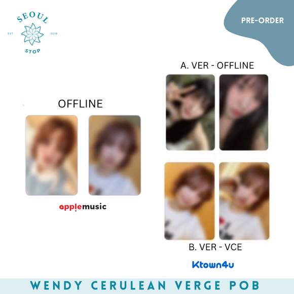 WENDY Cerulean Verge Pob only